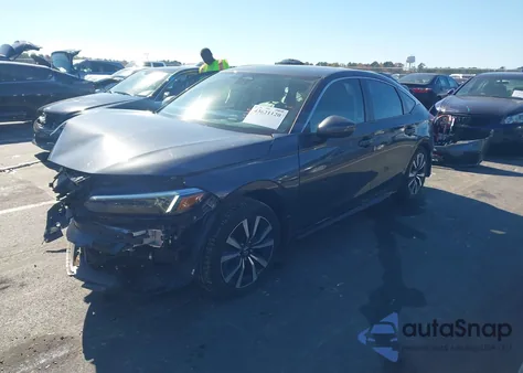 2023 Honda Civic Ex-L/Ex-L W/O Bsi from USA, damaged, VIN 19XFL1H75PE018035